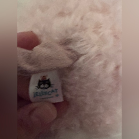 Jellycat Fuzzy Plush in Soft Pink - Picture 3 of 3